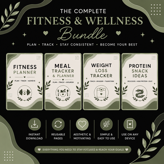 FitTrack Complete digital Bundle