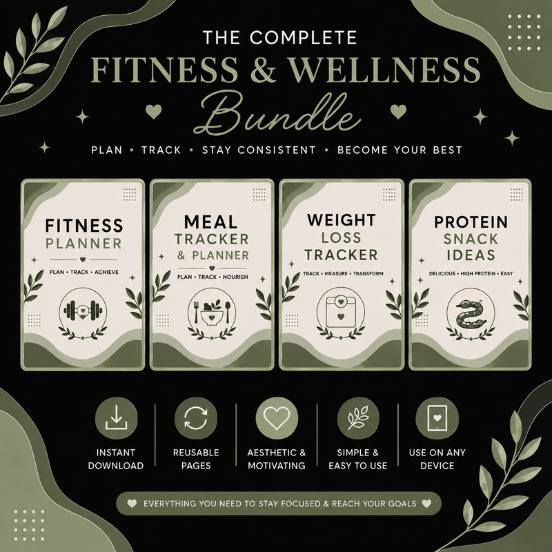 FitTrack Complete digital Bundle